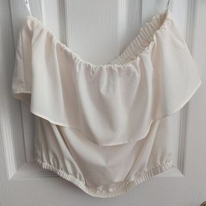 Forever 21 White tube top
